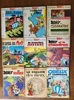 Set van 9 oude Astérix 1e editie, Boeken, Gelezen, Ophalen of Verzenden, Uderzo - Goscinny, Meerdere stripboeken