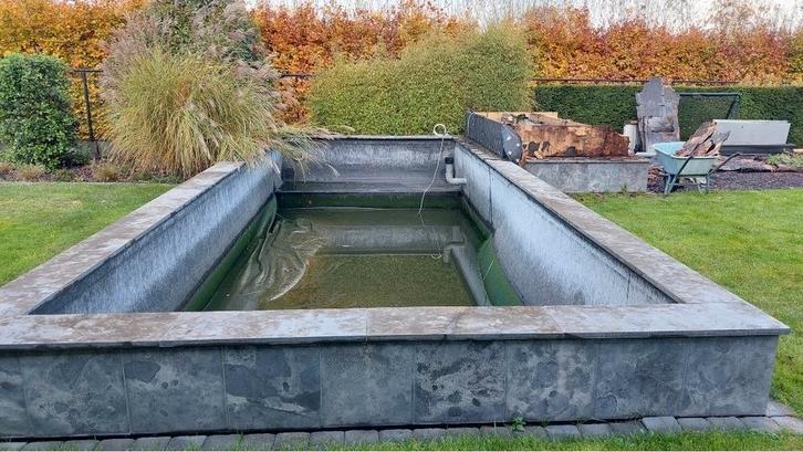 Vijverrand hardsteen, Tuin en Terras, Vijvers, Gebruikt, Ophalen