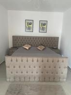 Tweepersoonsbed met matras, Huis en Inrichting, Slaapkamer | Bedden, Ophalen, Zo goed als nieuw, Tweepersoons
