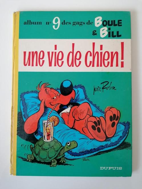 Boule et Bill - Une vie de chien ! - DL1973 - Dos rond, Boeken, Stripverhalen, Gelezen, Eén stripboek, Ophalen of Verzenden