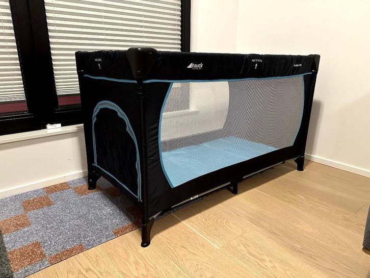 Hauck parasolbed + Träumeland-matrasset, Kinderen en Baby's, Babywiegjes en Ledikanten, Ledikant, Ophalen