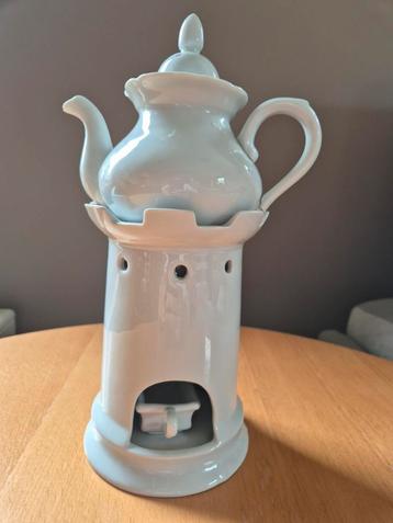 ancienne tisanière théière porcelaine blanche, Antiquités & Art, Enlèvement