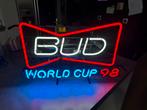 Neon lichtreclame Bud World Cup 98, Verzamelen, Ophalen, Gebruikt
