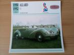 Allard, Alta, Alvis, Armstrong-Siddeley, Arnott, Berkeley, Auto's, Ophalen of Verzenden, Zo goed als nieuw