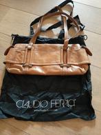 Echte lederen handtas Claudio Ferrio., Ophalen, Handtas