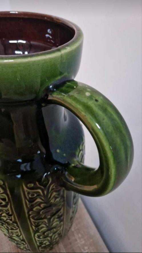 Groene vaas / kruik Scheurig W. Germany, Antiek en Kunst, Antiek | Vazen, Ophalen
