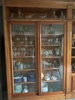 Grand vaisselier en bois massif – 330 x 250 cm, Huis en Inrichting, Ophalen, Zo goed als nieuw