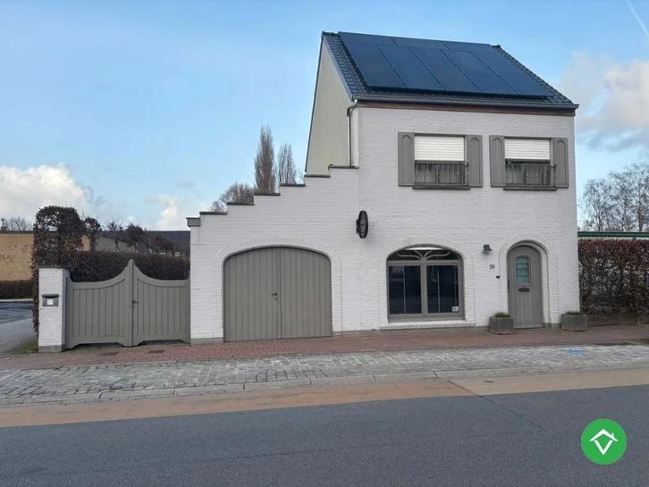 Alleenstaande woning met 5 slaapkamers en diepe tuin, Immo, Huizen en Appartementen te koop, Provincie West-Vlaanderen, 1500 m² of meer
