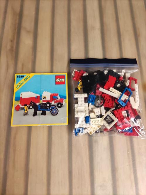 Lego 6359 Paardentrailer, Kinderen en Baby's, Speelgoed | Duplo en Lego, Gebruikt, Lego, Ophalen of Verzenden