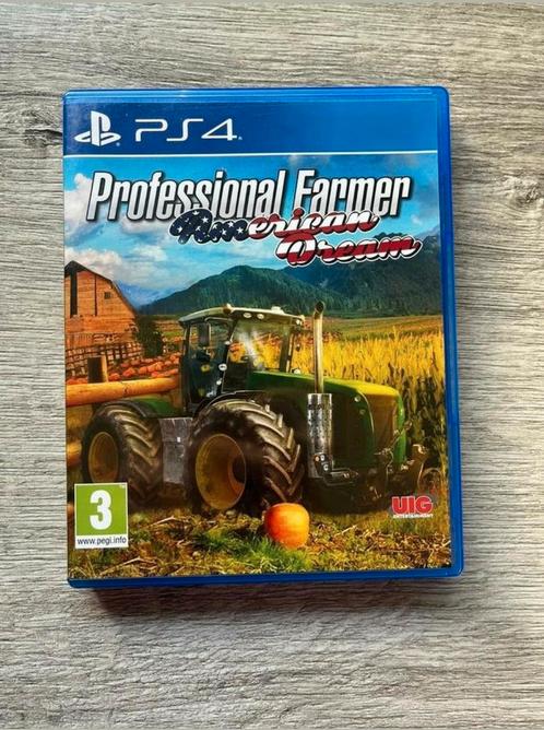 PS4 game Professional farmer American dream..., Games en Spelcomputers, Games | Sony PlayStation Vita, Zo goed als nieuw, Simulatie