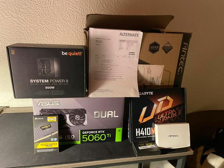 BIJNA NIEUWE PC - RTX 5060ti - 2,25TB, Computers en Software, Desktop Pc's, Zo goed als nieuw, HDD, 16 GB, Gaming, Ophalen