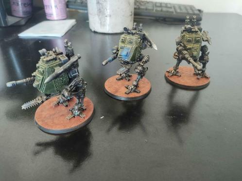 Imperial Guard Sentinels, Hobby en Vrije tijd, Wargaming, Gebruikt, Warhammer, Figuurtje(s), Ophalen of Verzenden