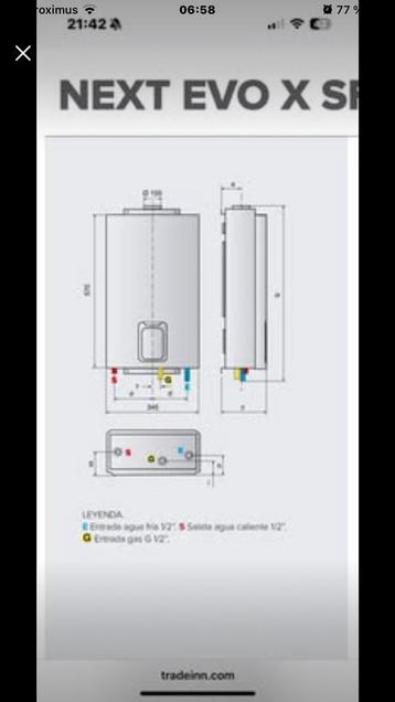 Installation chauffe eau beschikbaar voor biedingen