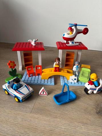 Playmobil 123 Ziekenhuis en politie 5046 beschikbaar voor biedingen