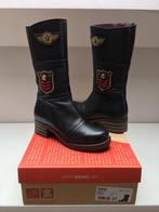 Bottes cuir BRACO Traviata Negro Military P37, Hoge laarzen, Zwart, Ophalen of Verzenden, Zo goed als nieuw