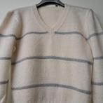 Handgebreide trui mohair lurex Nieuwstaat, Enlèvement ou Envoi, Neuf, Blanc