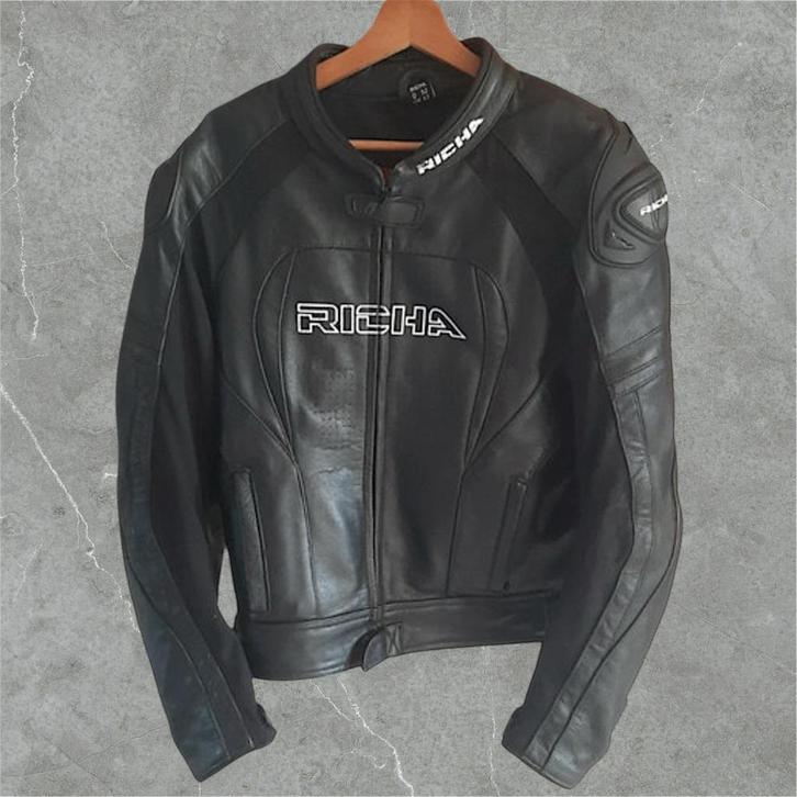 RICHA leren jas maat Eur 52, Motoren, Kleding | Motorkleding, Jas | leer, Heren, Tweedehands, Ophalen of Verzenden