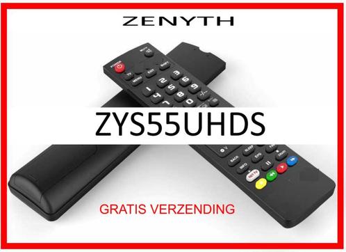 Vervangende afstandsbediening voor de ZYS55UHDS van ZENYTH., TV, Hi-fi & Vidéo, Télécommandes, Neuf, Enlèvement ou Envoi