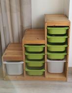 Ikea Trofast kast met bakken, Kinderen en Baby's, Kinderkamer | Commodes en Kasten, 75 tot 100 cm, 90 tot 105 cm, Kast, Gebruikt