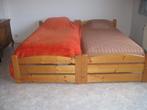 2 dezelfde eenpersoonsbedden met lattenbodem 80 € / stuk, Ophalen, Eenpersoons, 210 cm, Hout