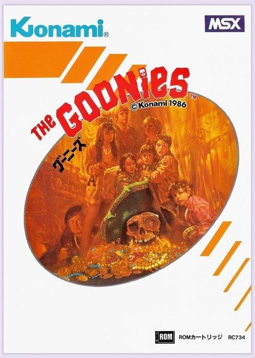 [Grote 50x70cm Game Poster] THE GOONIES MSX KONAMI, Verzamelen, Posters, Nieuw, Verzenden
