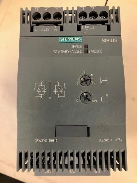378. Siemens Sirius softstarter3RW3047-1BB14 55kW, Ophalen of Verzenden, Nieuw