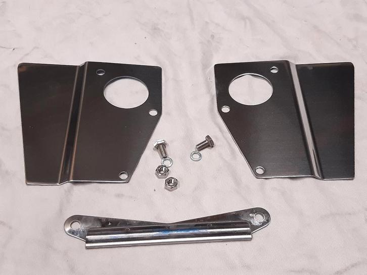 hitteshild voor TWIN HS4 CARBS, Metaal, Klassieke Mini, Auto-onderdelen, Brandstofsystemen, Mini, Rover, Austin, Nieuw, Ophalen