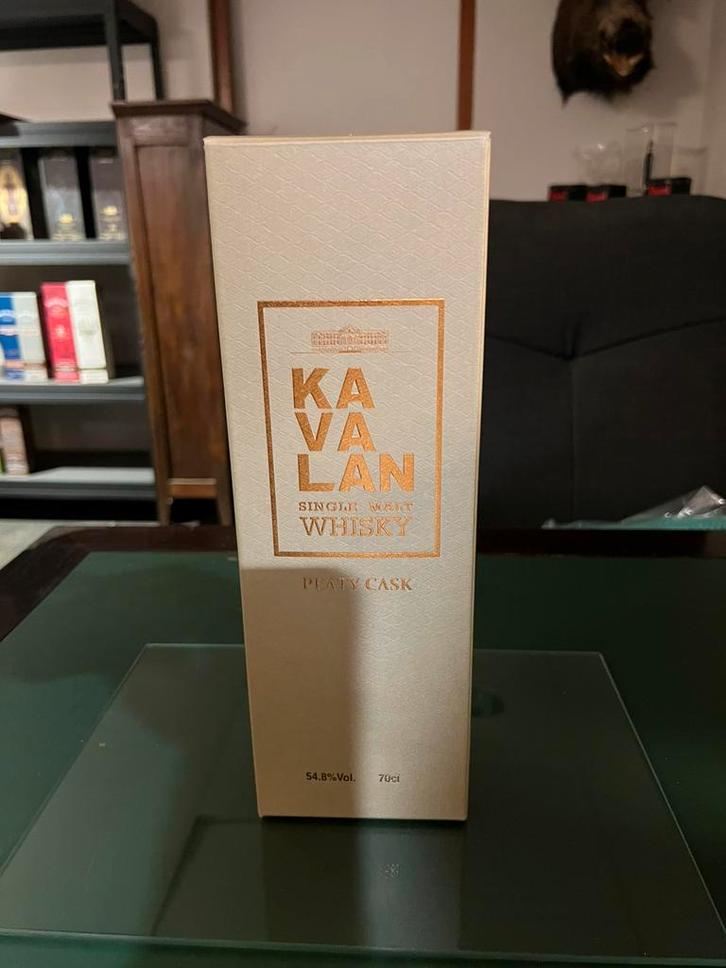Kavalan Peated style, Verzamelen, Wijnen, Zo goed als nieuw, Ophalen of Verzenden