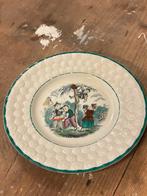 * bord chinois faiencerie de jemappes, dubbel gestempeld, Enlèvement ou Envoi