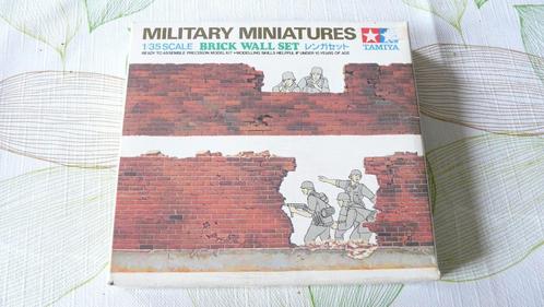 BRICK WALL SET TAMIYA 1/35, Hobby & Loisirs créatifs, Modélisme | Figurines & Dioramas, Neuf, Diorama, 1:35 à 1:50, Envoi