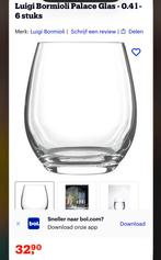 5 glasses glazen for water or wine wijn - Made in Italy, Ophalen