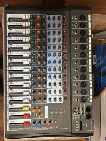 120S-USB Mengpaneel |12 Kanaals, USB/MP3, Recording&Effecten beschikbaar voor biedingen