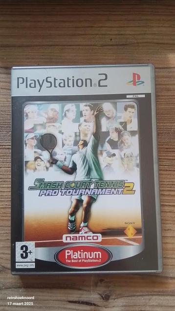 Ps2 - Smash Court Tennis Pro Tournament 2 - Playstation 2 beschikbaar voor biedingen