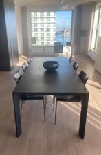 Eettafel Arco Extenso zwart eik 240 (340) x 100 x 75 cm, Huis en Inrichting, Tafels | Eettafels, Ophalen, Gebruikt, 100 tot 150 cm