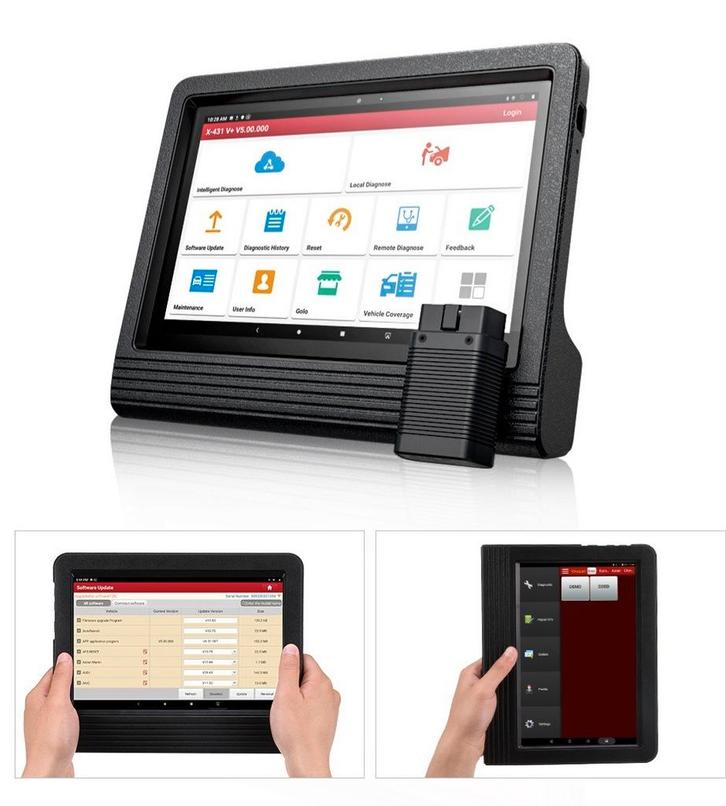 Launch X431 PRO 10 inch professioneel uitleesapparaat obd, Auto diversen, Autogereedschap, Nieuw, Ophalen of Verzenden