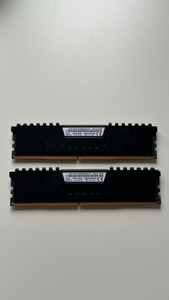 Corsair Vengeance LPX CMK16GX4M2B3200C16, Informatique & Logiciels, Mémoire RAM, Comme neuf, Desktop, 16 GB, DDR4, Envoi