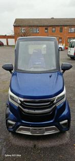 Voiture sens permis e pouline, Auto's, Aixam, Blauw, Leder, Elektrisch, Particulier