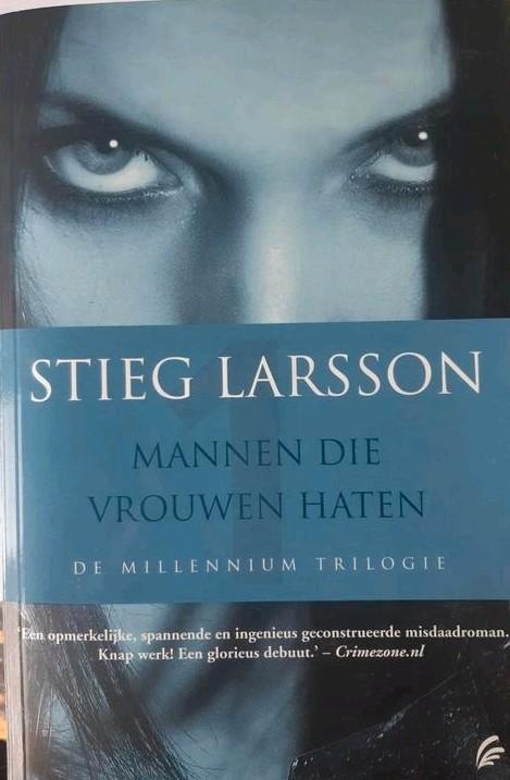 Stieg Larsson - Mannen die vrouwen haten, Livres, Thrillers, Utilisé, Enlèvement ou Envoi