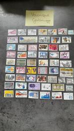 Lot 2: 50 gestempelde postzegels België (jaren '70 - '80), Ophalen of Verzenden, Gestempeld, Overig, Gestempeld