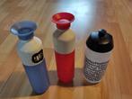 3 flessen - Dopper en theaterfestival, Ophalen of Verzenden, Gebruikt