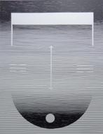 MICHEL SEUPHOR / HEXAGRAMMES YI-KING / ZW-W LITHO / 75x55cm, Antiek en Kunst, Ophalen of Verzenden