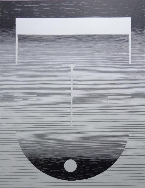 MICHEL SEUPHOR / HEXAGRAMMES YI-KING / ZW-W LITHO / 75x55cm, Antiek en Kunst, Kunst | Litho's en Zeefdrukken, Ophalen of Verzenden