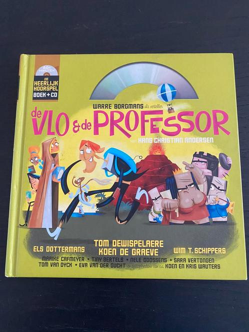 Heerlijk Hoorspel - De Vlo en de Professor, boek + CD, Livres, Livres audio & Audiolivres, Enlèvement ou Envoi
