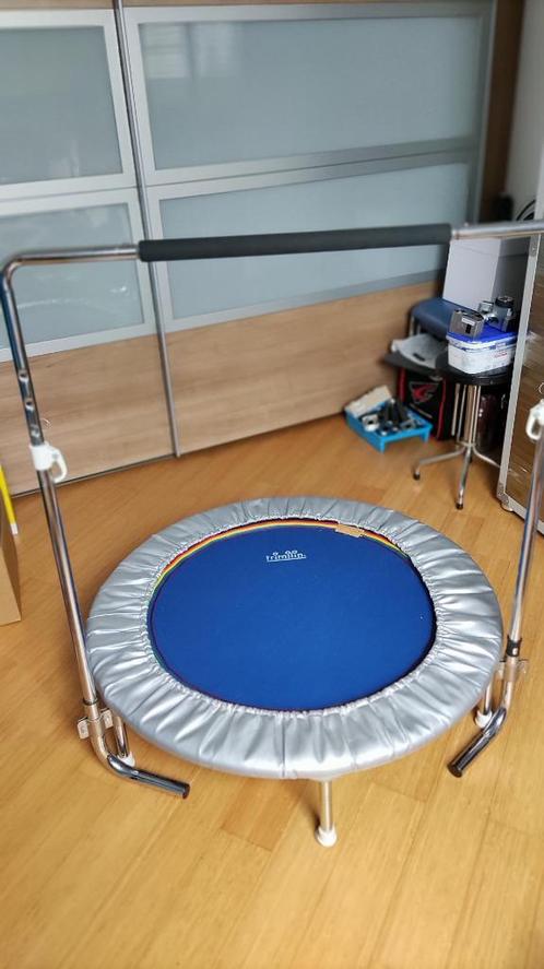 Trimiline fitness trampoline + option barre de maintien, Sports & Fitness, Appareils de fitness, Utilisé, Autres types, Bras, Jambes