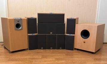 Lot Complet Home Cinéma JBL SCS-175 & SCS-178 + Akai SR-810 beschikbaar voor biedingen