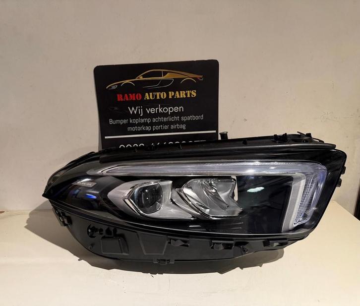 KOPLAMP MERCEDS A KLASSE W177 RECHTS ORIGINEEL A1779063805, Auto-onderdelen, Verlichting, Mercedes-Benz, Gebruikt, 3 maanden garantie