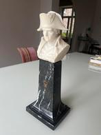 Buste de Napoléon élégant, albâtre, marbre noir Style Empire, Antiquités & Art, Enlèvement