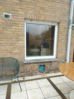 PVC raam wit 140x150, Double vitrage, 120 à 160 cm, Fenêtre de façade ou Vitre, Enlèvement