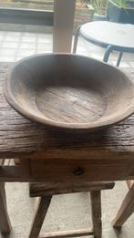 Houten schaal puur wonen hout hoffz stijl, Ophalen of Verzenden, Zo goed als nieuw, Hout, Schaal