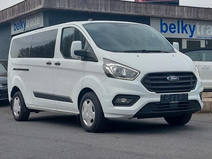 Ford Transit Custom 2.0 TDCi -9PL -L2 - 0/2022 -20.657€ +btw, Autos, Ford, Entreprise, Achat, Transit, ABS, Airbags, Air conditionné